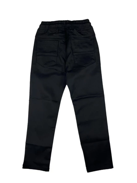 Unisex Çocuk Beli Lastikli Okul Pantolonu 7-16 yaş - 2
