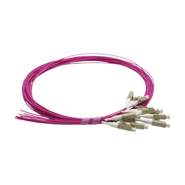 PIGTAIL LC MM 50/125 OM4 1 MT (12'Lİ PAKET)