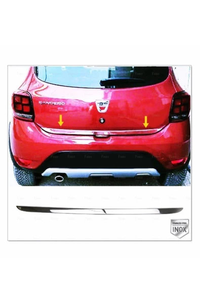 Dacia Sandero Stepway Krom Bagaj Alt Çıtası 2012-2020 P. Çelik