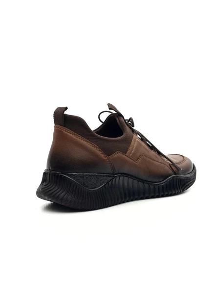 Venüs 1953831K Kadın Hakiki Deri Streç Bağ Kalın Taban Günlük Ayakkabı - 6