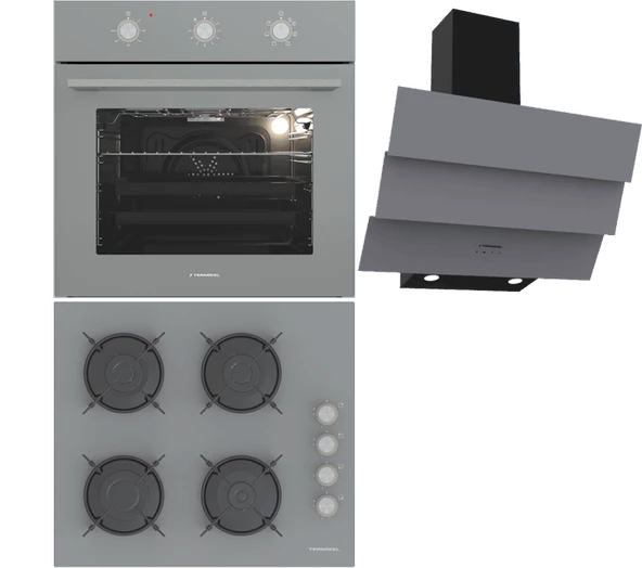 Termikel Ankastre Set (BO O6435C A + BH P6144C A + CH S6532C BA)