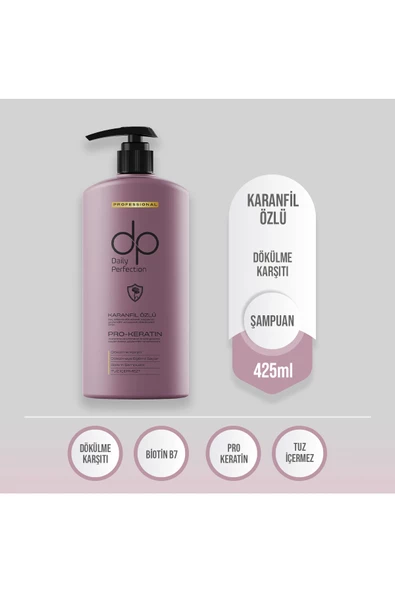 dp Daily Perfection Şampuan Karanfil Özlü 425 ml