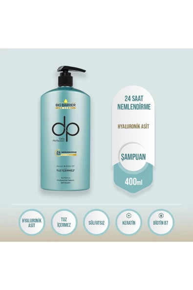 dp Daily Perfection Bio Barrier 24 Saat Nemlendirici Şampuan 400 ml