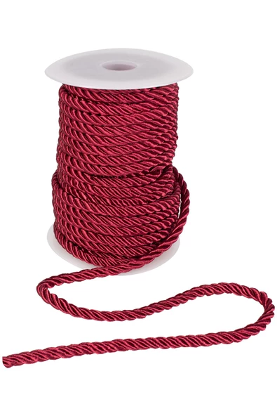 Kına Atölyesi Süs Kordon Halat İp 6 Mm 20 Metre - 10