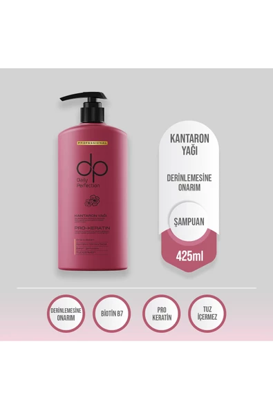 dp Daily Perfection 425 ml Kantaron Yağı Şampuan