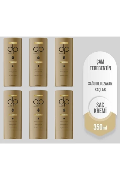 DP Daily Perfection Çam Terebentin Saç Bakım Kremi 350 ml x 6 adet