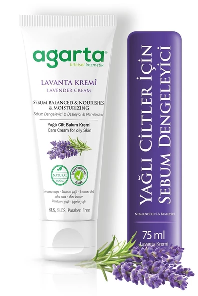 Agarta Doğal Lavanta Nemlendirici El Ve Cilt Bakım Kremi 75 ml - 3