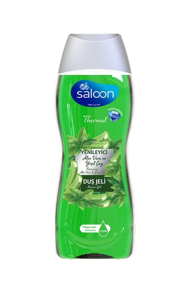 Saloon Thermal Yenileyici Duş Jeli Aloe Vera & Yeşil Çay 450 Ml