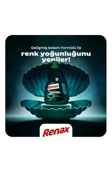 RENAX Sıvı Çamaşır Deterjanı 2520 ml - 4 Lü Paket (2 Renkliler + 2 Siyahlar)