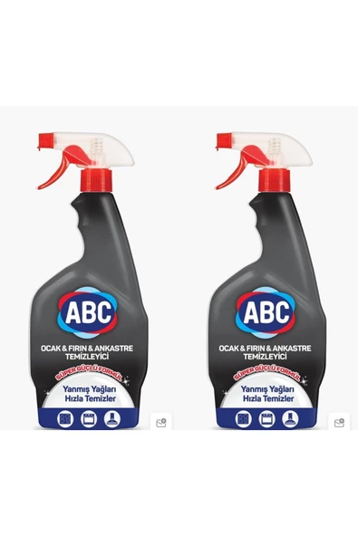 ABC Ocak&Fırın&Ankastre Temizleyici 750 ml x 2 adet