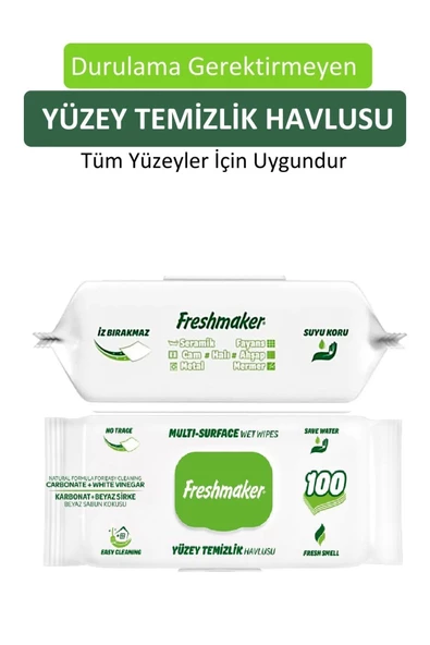 Freshmaker Yüzey Temizlik Havlusu 200 Yaprak