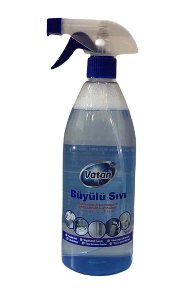 Vatan Büyülü Sıvı Ekstra Yağ Sökücü Ve Kir Temizleyici 750 ml Mavi