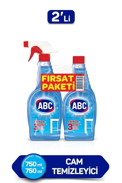 ABC Cam Temizleyici 750 ml 750 ml