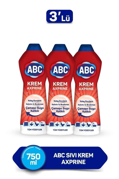 ABC Sıvı Krem Axprine 750ml x3