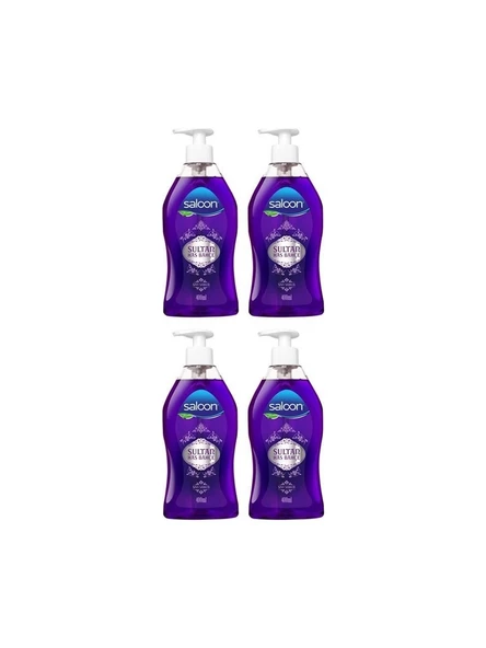 Saloon Sıvı Sabun Sultan Has Bahçe 400ml 4'lü