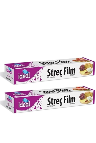 İdeal Streç Film 10m X 2 Kutu