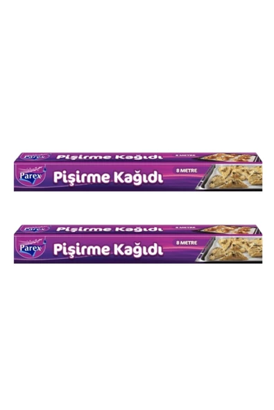 Parex Yağlı Pişirme Kağıdı 8 Metre X 2 Adet