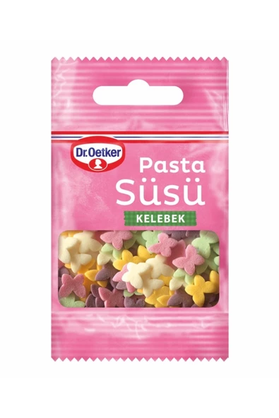 Dr. Oetker Dekor Pasta Süsü Kelebek