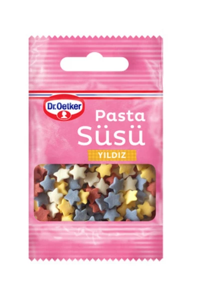 Dr. Oetker Dr.oetker Pasta Süsü 10gr-dekor Yıldız