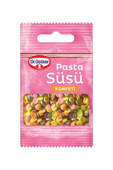 Dr. Oetker Dekor Pasta Süsü Konfeti