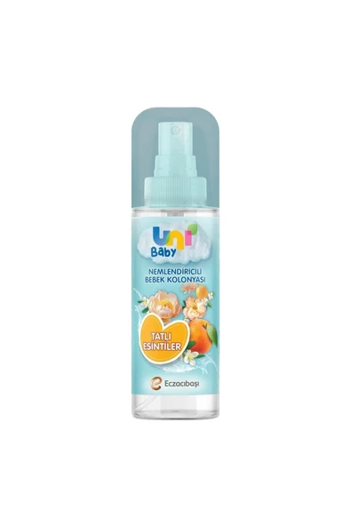 Uni Baby Nemlendiricili Bebek Kolonyası Tatlı Esintiler 150ml 2 Adet