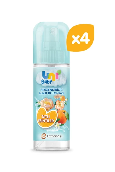 Uni Baby Bebek Kolonyası Tatlı Esintiler 4'lü 600 ml