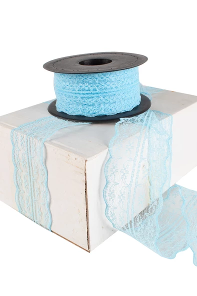 Kına Atölyesi 20 Mt Dantel Kurdela Çift 4 Cm - 6