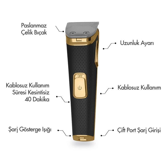 Goldmaster Ex-3108 Zenıth Erkek Bakım Seti - 6