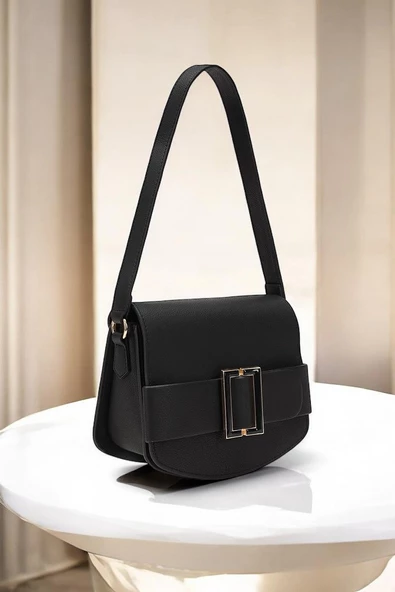 Levidor Özel Renk El Ve Kol Çantası Olarak Tasarlanmış Suni Deri Bayan Omuz Çantası 930170 - Resim 4