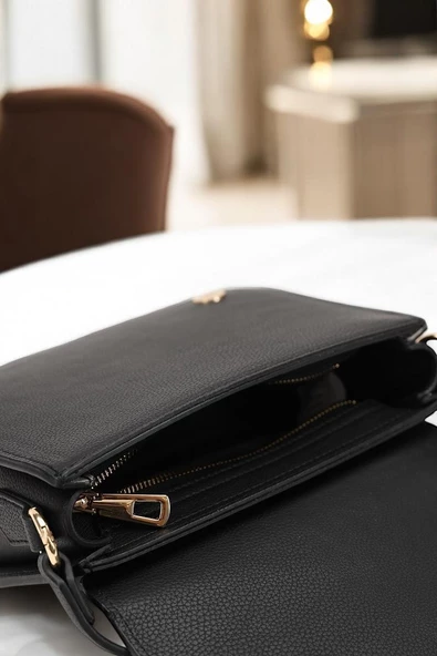 Levidor Özel Renk El Ve Kol Çantası Olarak Tasarlanmış Suni Deri Bayan Omuz Çantası 930170 - Resim 6