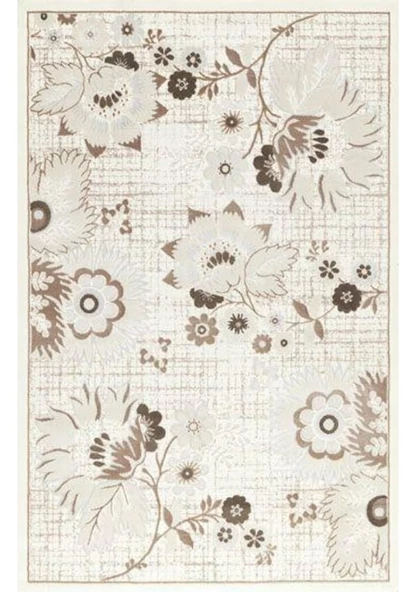 Burak Halı Avanos 11951 A 150X230 Krem Kahve 4 M2