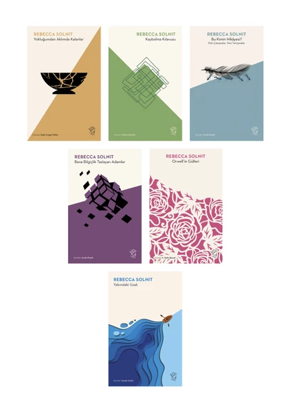 Rebecca Solnit 6 Kitap Takım ürün görseli