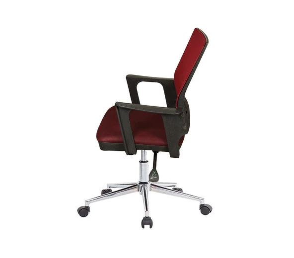Uzay Ofis Ada Çalışma Koltuğu - Bordo - 2