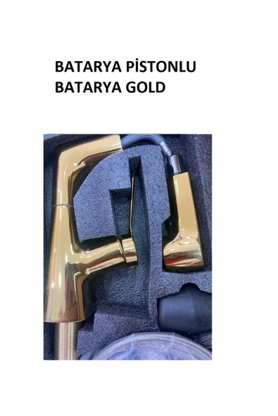 Bereket Hırdavat Beyazsu Pistonlu Batarya Gold