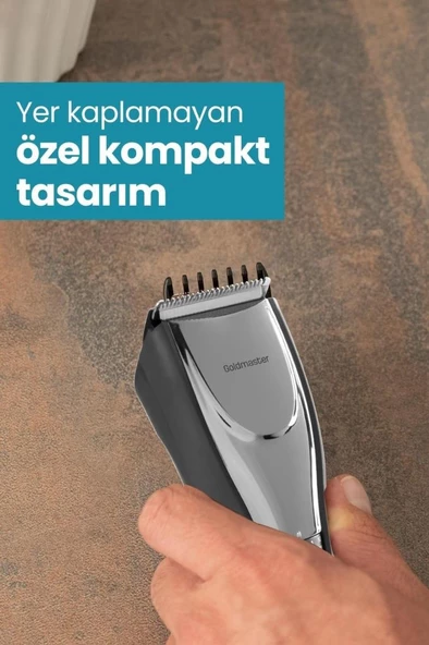 GOLDMASTER ALFA GM-8143 SAÇ SAKAL ŞEKİL.MAK. - 7
