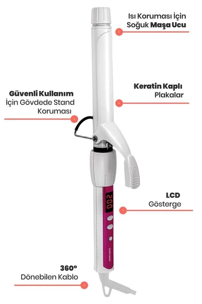 GOLDMASTER DIAMOND BY-5108 SAÇ ŞEKİLLENDİRİCİ - 7