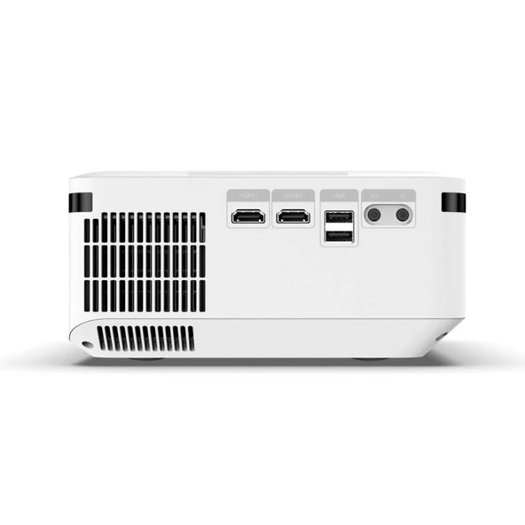 Xnano X1 1080p Full HD, LED Projeksiyon, 12000 Lumen, Android, Dolby Audio, WI-FI, Bluetooth, White - 10