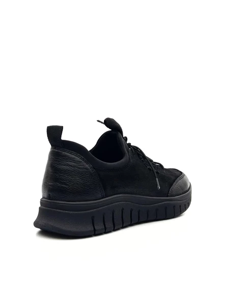 Venüs 2216670K Kadın Hakiki Deri Streç Bağ Kalın Taban Comfort Ayakkabı - 3