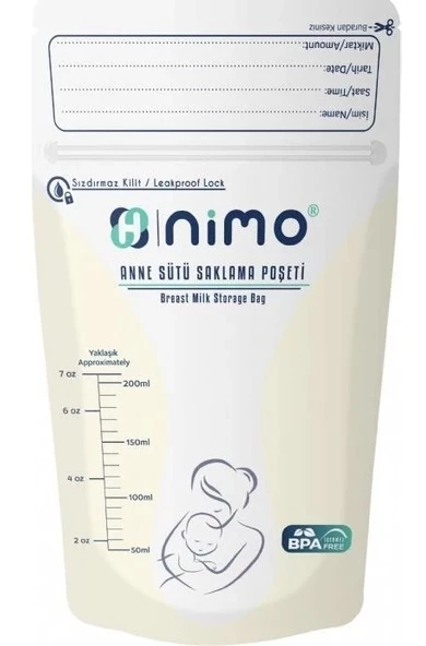 NİMO ANNE SÜTÜ SAKLAMA POŞETİ - 2