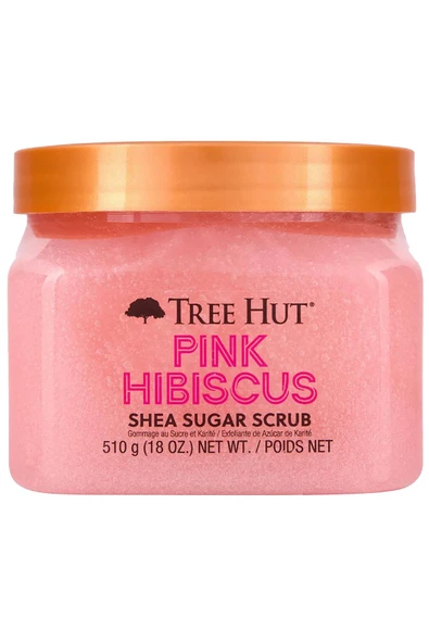 Tree Hut Pink Hibiscus Shea Sugar Scrub Vücut Peelingi 510GR