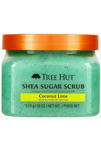 Tree Hut Coconut Lime Shea Sugar Scrub Vücut Peelingi 510GR