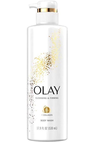 Olay Kollajen ve B3 Vitamini İçerikli Temizleyici ve Sıkılaştırıcı Vücut Şampuanı 530ML