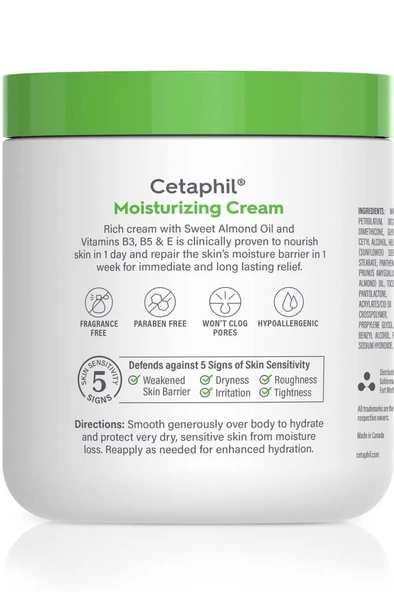 Cetaphil Yüz ve Vücut İçin Nemlendirici Krem 566GR - 2