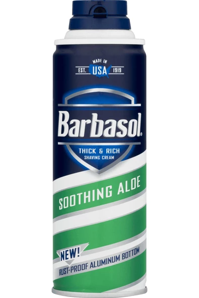 Barbasol Yatıştırıcı Aloe Tıraş Köpüğü 142GR