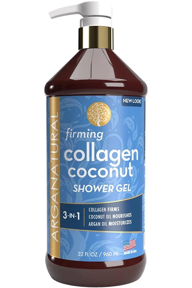 Arganatural Firming Collagen Coconut Duş Jeli 960ML