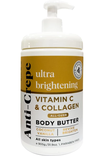 Vitality Wellness Anti-Crepe Vitamin C and Collagen Vücut Losyonu 905GR