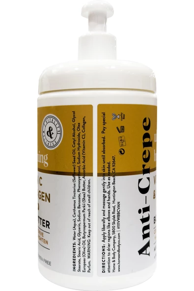 Vitality Wellness Anti-Crepe Vitamin C and Collagen Vücut Losyonu 905GR - Resim 2