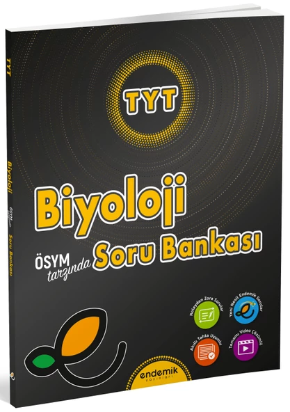 Endemik 2025 Tyt Biyoloji Soru Bankası