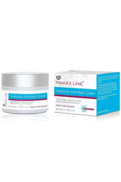 Manuka Lane Hyaluronic Acid Gece Kremi 50ML