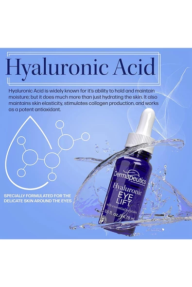 Dermapeutics Hyaluronik Asit Göz Serumu 14.78ML - 3